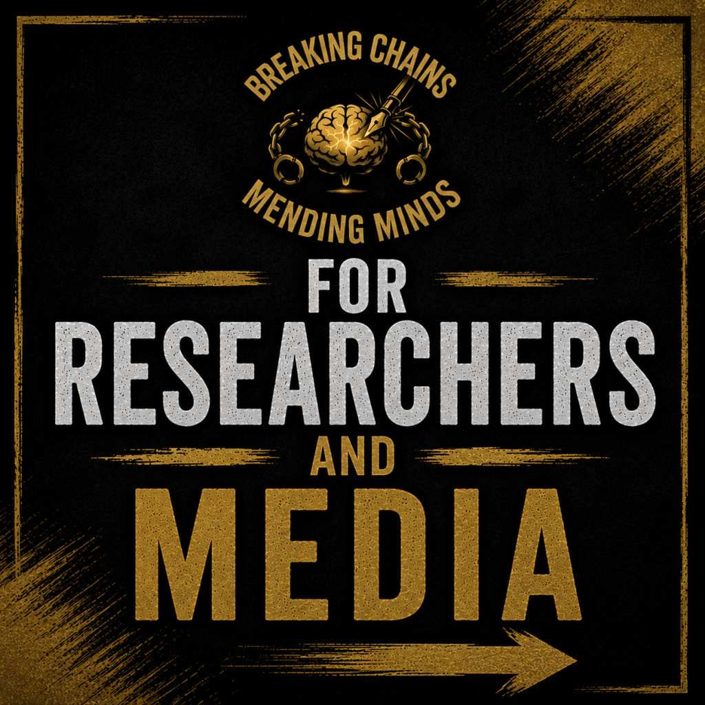 For researchers and media — PICS data, downloadable materials, and lived-experience experts available for comment